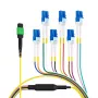 EFB Elektronik cabo troncal MPO-PLUS/APC(F)-LC OS2 12 fibras tipo B LSZH amarelo 3m MPOF12LCOS2-3