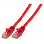 Cabo de patch EFB K8110RT.30 Cat.5e U/UTP LSZH CCA, RJ45, vermelho, 30 m