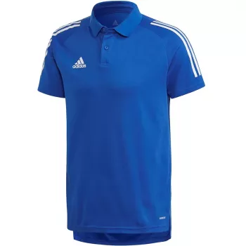 Polo adidas Condivo 20 homem Team Royal Blue/White ED9237 tamanho S