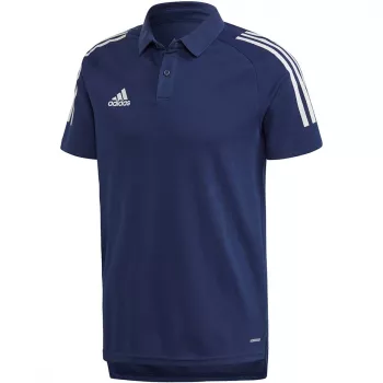 Polo adidas Condivo 20 homem Legend Ink/branco ED9245 S