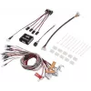 Unidade de iluminação LED Reely branco, laranja, vermelho (RE-5631027) – sistema de iluminação para modelo RC 10-LED, LEDs de 5mm, 4,8-6V