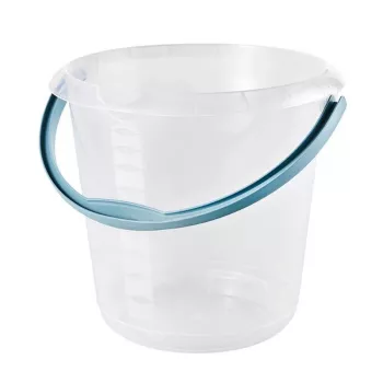 Balde com bico KEEEPER 10L Mika Ø30x28cm transparente