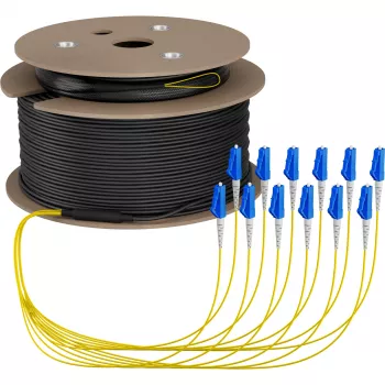 Cabo troncal EFB Elektronik U-DQ ZN BH OS2 12E 1x12 LC-LC 90m Dca LSZH O8342S90OS2