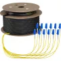 Cabo troncal EFB Elektronik U-DQ ZN BH OS2 12E 1x12 LC-LC 90m Dca LSZH O8342S90OS2