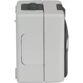 Caixa vazia de superfície para ambientes húmidos EFB ET-25020 para 2 módulos keystone, IP44, cinzento