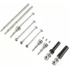 Conjunto de veios de transmissão Reely (RE-6538491) para modelos RC Rhino 1:10