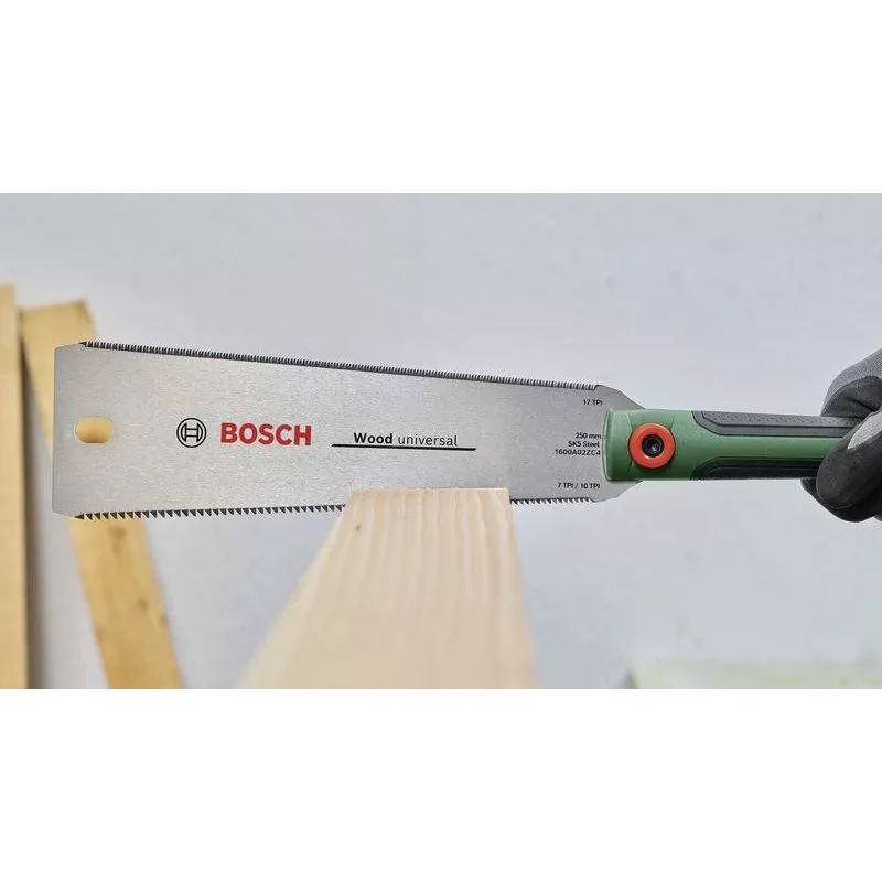 Lâmina de serra japonesa Ryoba Bosch Professional 250 mm, de dois lados, aço SK5 1600A02ZB9
