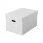 Esselte Home Caixa de arrumação L, conjunto de 3, branco, 628286