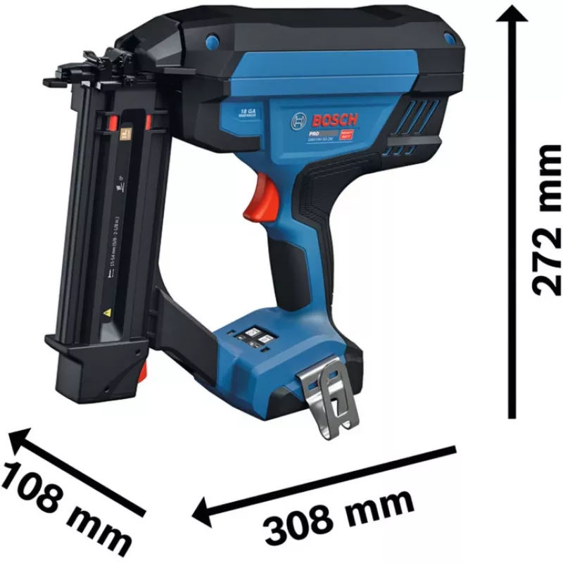 Bosch Professional GNH 18V-50-2M Pregadora a bateria 18V (ferramenta nua, azul/preto)