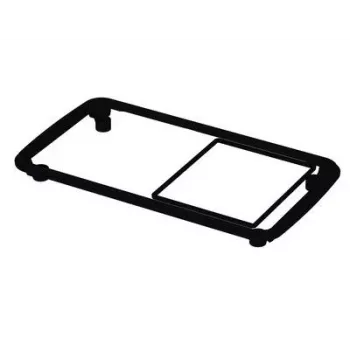 Bopla BOP 700 DI Bopad Junta IP65 - RAL 9005 Junta decorativa TPE (borracha especial sem odor) preta (C x L x A) 166 x 91 x 14,2 mm 1 unid. 35270005