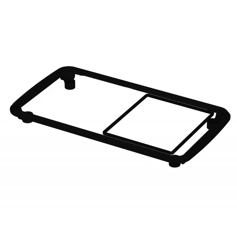 Bopla BOP 700 DI Bopad Junta IP65 - RAL 9005 Junta decorativa TPE (borracha especial sem odor) preta (C x L x A) 166 x 91 x 14,2 mm 1 unid. 35270005