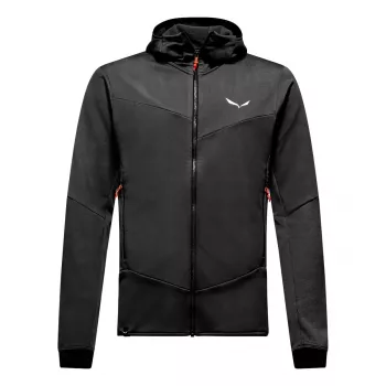 Casaco de lã polar Salewa Sella Crevasse HD homem - Black Out / XL