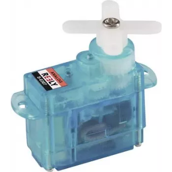 Reely micro servo S-0307 servo analógico com engrenagens de plástico ficha JR RE-2148501