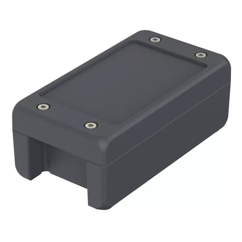 Bopla BA-S 140806 F Bocube caixa em alumínio, alumínio, cinzento grafite (RAL 7024), 159 x 86 x 60 mm, IP66/IP67 00163124