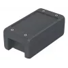 Bopla BA-S 140806 F Bocube caixa em alumínio, alumínio, cinzento grafite (RAL 7024), 159 x 86 x 60 mm, IP66/IP67 00163124