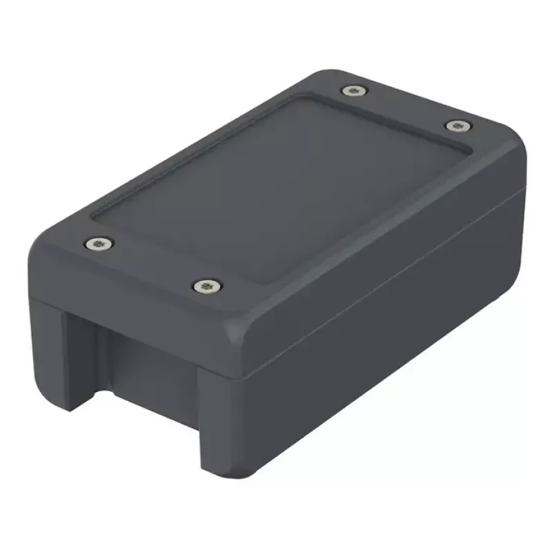 Bopla BA-S 140806 F Bocube caixa em alumínio, alumínio, cinzento grafite (RAL 7024), 159 x 86 x 60 mm, IP66/IP67 00163124