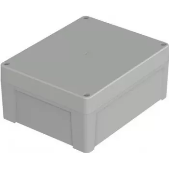 Bopla Euromas X/XT 241911 7035 caixa para eletrónica, 240 x 193,3 x 105,6 mm, ABS, cinzento claro RAL 7035 07524191