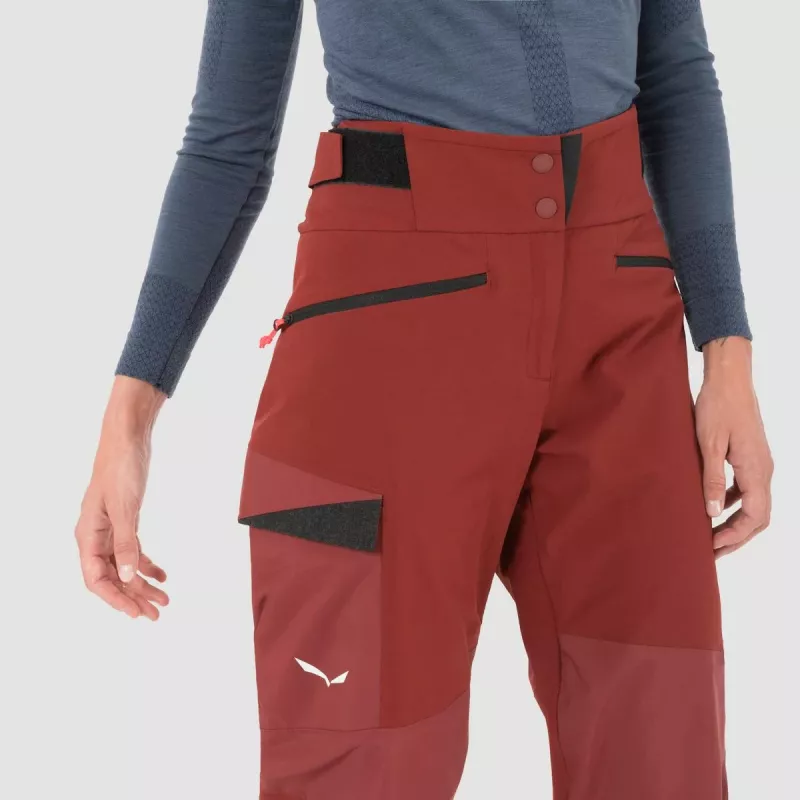 Salewa Sella DST Hybrid calças de esqui de montanha mulher