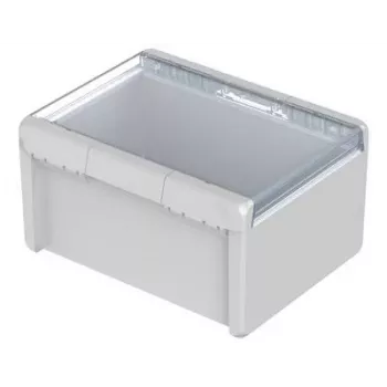 Bopla Bocube B 233016 PC-V0-G 7035 caixa universal, policarbonato, cinzento claro (RAL 7035), 239 x 300 x 160 mm 96028575