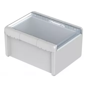 Bopla Bocube B 233016 PC-V0-G 7035 caixa universal, policarbonato, cinzento claro (RAL 7035), 239 x 300 x 160 mm 96028575