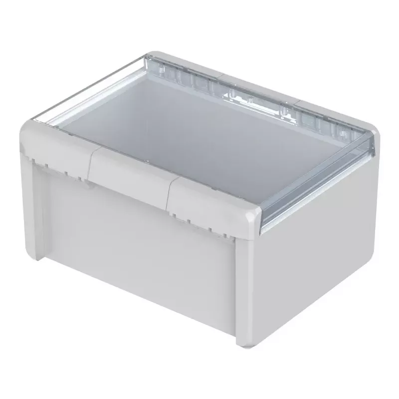 Bopla Bocube B 233016 PC-V0-G 7035 caixa universal, policarbonato, cinzento claro (RAL 7035), 239 x 300 x 160 mm 96028575