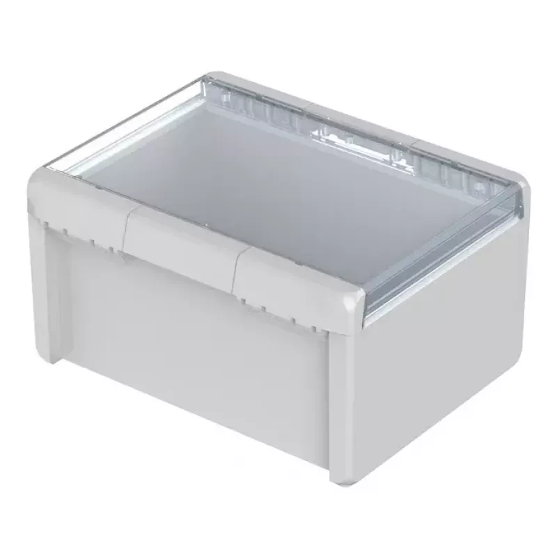 Bopla Bocube B 233016 PC-V0-G 7035 caixa universal, policarbonato, cinzento claro (RAL 7035), 239 x 300 x 160 mm 96028575
