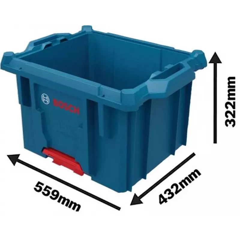 Bosch Professional L-BOXX Contractor caixa 1600A037E2, 559 x 432 x 322 mm, azul/preto