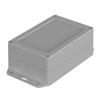 Caixa eletrónica Bopla Euromas X, XT 151006 WL 7035, 150 x 100 x 60 mm, ABS, cinzento-claro (RAL 7035) 07815106