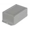 Caixa eletrónica Bopla Euromas X, XT 151006 WL 7035, 150 x 100 x 60 mm, ABS, cinzento-claro (RAL 7035) 07815106