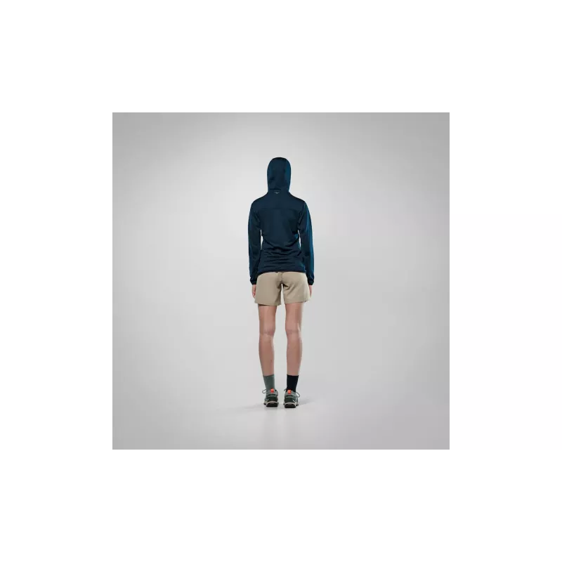 Casaco com capuz em polar Salewa Puez Altavia PL HD mulher - Navy Blazer XS