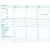 Formulários BOI de análise/registo de quedas, 50 folhas (9206-00389)