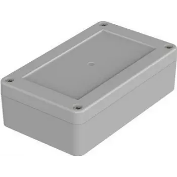 Caixa eletrónica Bopla Euromas X, XT 130804 7035, 125 x 75 x 37,2 mm, ABS, cinzento-claro (RAL 7035) 07513084