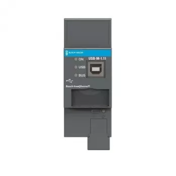 Interface USB KNX Busch-Jaeger, módulo para calha DIN, USB-M-1.11 (2CDG510013R0021)