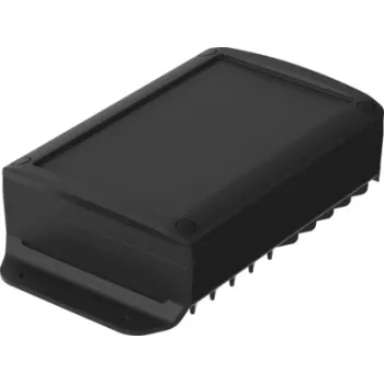 Caixa industrial Bopla BoVersa 48144305.HMT3, 216 x 120 x 55,5 mm, alumínio, preto