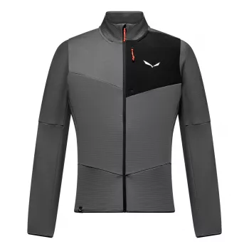 Casaco em polar Salewa Ortles Fleece FZ homem - Onyx, tamanho L