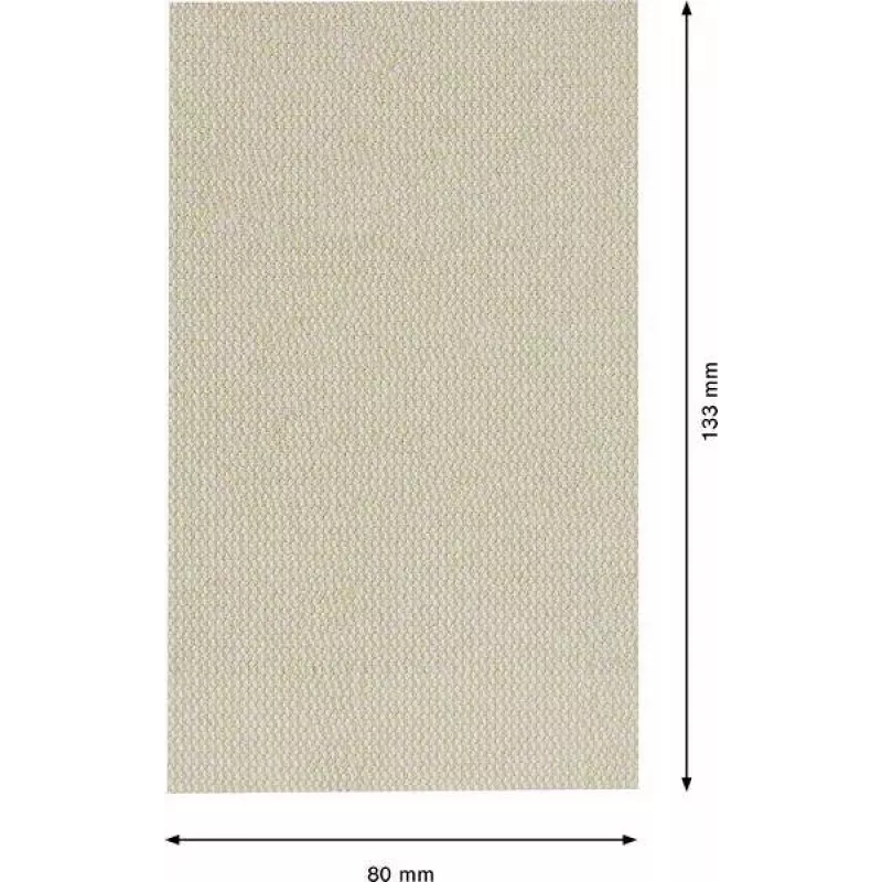 Rede de lixa Bosch Expert M480 para lixadoras orbitais, grão 180, 133 mm x 80 mm, pack de 50 2608901633