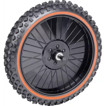 Conjunto completo de roda dianteira Reely RE-6605865 para Rhino 2 1:10 Buggy (2 unidades, sextavado 12 mm, 85 mm)