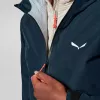 Salewa Puez Aqua 4 PTX 2.5L casaco mulher - Navy Blazer - 36 (S)