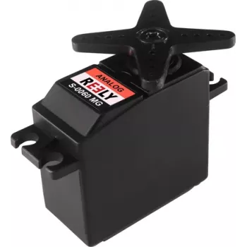 Reely Standard-Servo S-0060 MG servo analógico engrenagens metálicas ficha JR RE-6605913