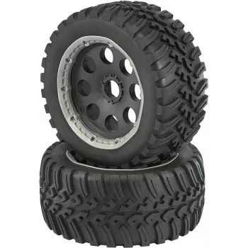 Reely 1:6 rodas completas para buggy V-Block 6 raios preto 1 unid. (RE-6478860)