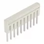 WAGO 2000-410 ponte transversal isolada, 10 vias, cinzento