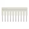 WAGO 2000-410 ponte transversal isolada, 10 vias, cinzento