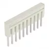 WAGO 2000-410 ponte transversal isolada, 10 vias, cinzento