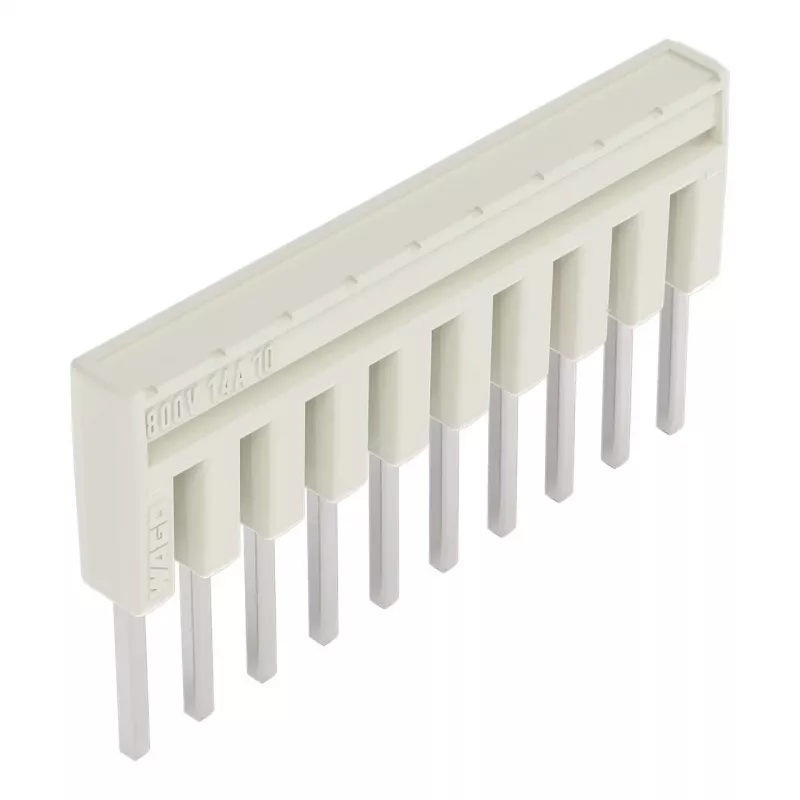 WAGO 2000-410 ponte transversal isolada, 10 vias, cinzento