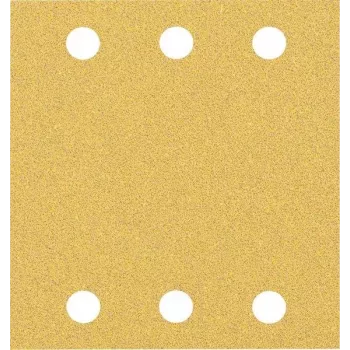 Bosch 2608901655 folhas de lixa para lixadeira orbital, grão 60, 107 x 115 mm, pack de 50