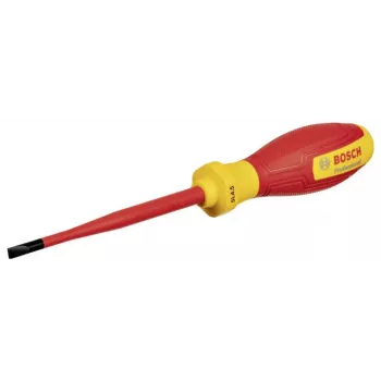 Bosch chave de fendas de fenda VDE 4,5 x 100 mm Professional vermelho/amarelo (1600A02NC2)