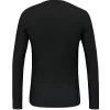 Salewa Cristallo Warm t-shirt térmica homem - preto