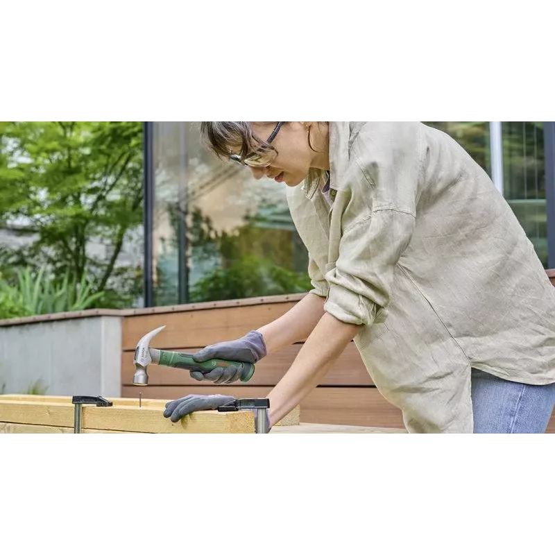 Bosch Professional martelo de serralheiro 340 g com suporte magnético para pregos e cabo antivibração (1600A02W7X)