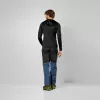 Casaco de lã polar com capuz Salewa Sella Crevasse HD - homem - Black Out - L