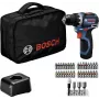 Bosch Professional aparafusadora de percussão sem escovas 12 V 2 Ah com 2 baterias e carregador 0615A500CF